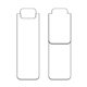 Good Value(TM) Standard Magnetic Bookmark