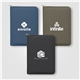 Aurelia Recycled Gold Zipper Portfolio - A5