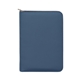 Aurelia Recycled Gold Zipper Portfolio - A5