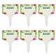 Evergreen 6 Pc. Garden Stake Set