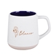 13.5 Oz Speckled Ceramic Tapered Mug