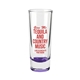 Jolt 2 oz Double Shooter Shot Glass with Color Bottom