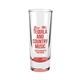 Jolt 2 oz Double Shooter Shot Glass with Color Bottom