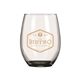 Wine OClock 9oz ARC Stemless Wine Glass C8832 with Color Bottom