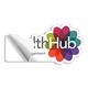 CUSTOMCUT Full Color Removable 6 Mil Kiss - Cut Stickers (up to 4 sq. in.)