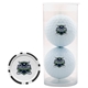 Colored 2- Ball, 1- Poker Chip Par Pack