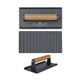 iCOOL(R) Kodiak Rectangular Cast Iron Meat Press