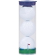 3 Ball Clear Tube with Wilson Zip Golf Balls