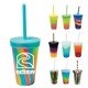 SiliPint Silicone 16 oz Straw Tumbler