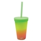 SiliPint Silicone 16 oz Straw Tumbler