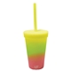 SiliPint Silicone 16 oz Straw Tumbler