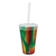 SiliPint Silicone 16 oz Straw Tumbler