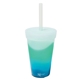 SiliPint Silicone 16 oz Straw Tumbler