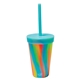 SiliPint Silicone 16 oz Straw Tumbler