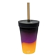 SiliPint Silicone 16 oz Straw Tumbler