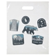 12x15 Digital Full Color Die Cut - Travel