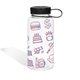 34 oz H2go Wide 2.0 - Clear - Patriotic