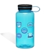 34 oz H2go Wide 2.0 - Aqua - Travel