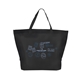 Two - Tone Heat Sealed Non - Woven Tote Bag - Christmas