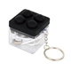 Push Pop Charging Cable with Keyring Screen Cleaner