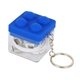 Push Pop Charging Cable with Keyring Screen Cleaner