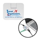 Recycled 4- in -1 USB Hub, Full Color Digital