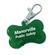 Bone Shaped Reflector Pet Tag with Strobe