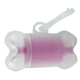 Clear Bone Shaped Pet Bag Dispenser - 1 Color Imprint