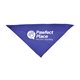 Large Triangle Pet Bandana with Screen Print