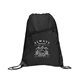 Gemma Recycled Slant Zipper Drawstring Bag