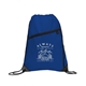 Gemma Recycled Slant Zipper Drawstring Bag