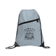 Gemma Recycled Slant Zipper Drawstring Bag