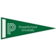 4 x 10 Classic White Felt Pennant - Printed Strip