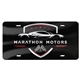 Acrylic License Plate - 12x6 - full Color Imprint on Metallic