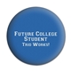 Matte Finish Button - 2.5 Diameter