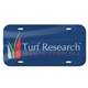 Acrylic License Plate - 12 x 6 - Full Color Imprint on White