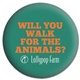 Matte Finish Button - 3.5 Diameter