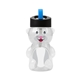 Cubbie rPET Bottle with Flip - Straw Lid - 20 oz