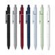ZEN Soft Touch Rubberized Hybrid Ink Gel Pen with Fidget Ball Clip