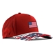 Branded Bills 545 Bare Curved USA Camo Rope Cap