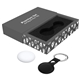 Custom AirTag 2 Key Tag Set in a Personalized Gift Box