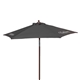 7 Wood Look Tilting Market Umbrella Kit (3 Imprints)