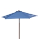 7 Wood Look Tilting Market Umbrella Kit (3 Imprints)