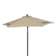 7 Wood Look Tilting Market Umbrella Kit (3 Imprints)
