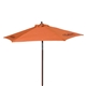 7 Wood Look Tilting Market Umbrella Kit (3 Imprints)