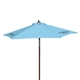 7 Wood Look Tilting Market Umbrella Kit (3 Imprints)