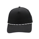 Performance Rope Hat, Leather Patch - Laser Engraved