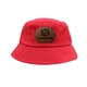 Seeker Bucket Hat, Leather Patch - Laser Engraving