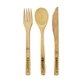 3- Piece Flatware Set - Knife, Fork, Spoon