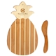 Pineapple Charcuterie Board with Spreader Knife Gift Set